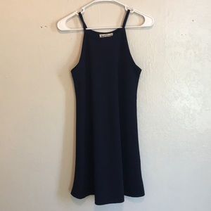 Navy blue summer dress
